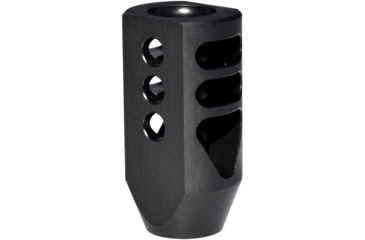 Image of Kexuan .450 Bushmaster Competition Grade Muzzle Brake, 11/16x24, Steel, Black, MZ-07-07-B