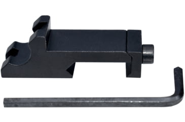 Image of Kexuan 6 Degree Offset Picatinny 1 Slot Rail Mount, Black, ROS01