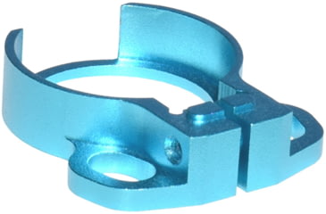 Image of Kexuan Aluminum Receiver End Plate w/Dual Sling Clip Type Adapters for .223/5.56/.308 Buffer Tubes, Blue, ABTA13-BL