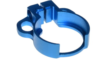 Image of Kexuan Aluminum Receiver End Plate w/Dual Sling Clip Type Adapters for .223/5.56/.308 Buffer Tubes, Dark Blue, ABTA13-DBL