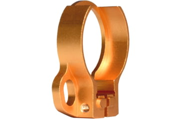 Image of Kexuan Aluminum Receiver End Plate w/Dual Sling Clip Type Adapters for .223/5.56/.308 Buffer Tubes, Golden Orange, ABTA13-GD