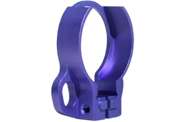 Image of Kexuan Aluminum Receiver End Plate w/Dual Sling Clip Type Adapters for .223/5.56/.308 Buffer Tubes, Purple, ABTA13-PUR