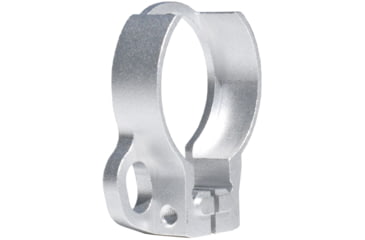 Image of Kexuan Aluminum Receiver End Plate w/Dual Sling Clip Type Adapters for .223/5.56/.308 Buffer Tubes, Silver, ABTA13-S