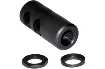 Image of Kexuan .308 Short Muzzle Brake, 5/8x24, Black, MZ-01S-02-B