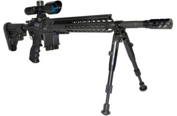 Image of Kexuan Barrel Clamp Bipod, 7 8.25 in, Black, BP04