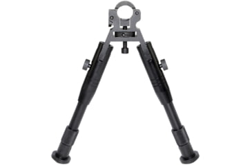 Image of Kexuan Barrel Clamp Bipod, 7 8.25 in, Black, BP04
