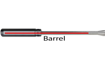 Image of Kexuan Barrel Shroud for .223/5.56, 1/2x28 Threads, 5.75 in, Black, MZFC03
