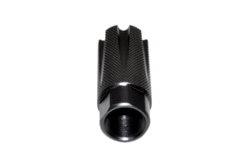 Image of Kexuan Competition Grade Muzzle Brake Recoil Compensator for AR-10 LR 308, 5/8inx24 thread, Steel with Black Knurled Phosphate finish, MZ-08-02-B