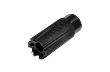 Image of Kexuan Competition Grade Muzzle Brake Recoil Compensator for AR-10 LR 308, 5/8inx24 thread, Steel with Black Knurled Phosphate finish, MZ-08-02-B