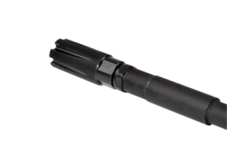 Image of Kexuan Competition Grade Muzzle Brake Recoil Compensator for AR-15 .223/5.56 NATO, 1/2inx28 thread, Steel with Black Knurled Phosphate finish, MZ-08-01-B