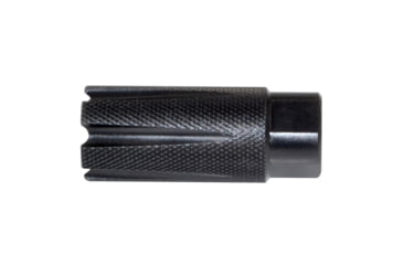 Image of Kexuan Competition Grade Muzzle Brake Recoil Compensator for AR-15 .223/5.56 NATO, 1/2inx28 thread, Steel with Black Knurled Phosphate finish, MZ-08-01-B