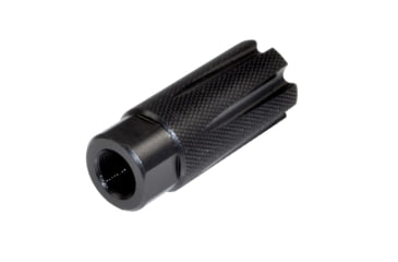 Image of Kexuan Competition Grade Muzzle Brake Recoil Compensator for AR-15 .223/5.56 NATO, 1/2inx28 thread, Steel with Black Knurled Phosphate finish, MZ-08-01-B