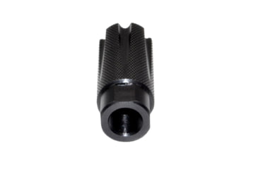 Image of Kexuan Competition Grade Muzzle Brake Recoil Compensator for AR-15 .223/5.56 NATO, 1/2inx28 thread, Steel with Black Knurled Phosphate finish, MZ-08-01-B