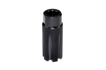 Image of Kexuan Competition Grade Muzzle Brake Recoil Compensator for AR-15 .223/5.56 NATO, 1/2inx28 thread, Steel with Black Knurled Phosphate finish, MZ-08-01-B