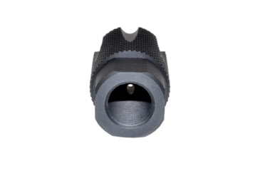 Image of Kexuan Competition Grade Muzzle Brake Recoil Compensator Shorty Style for AR-10, LR 308, 5/8x24 thread, Steel with Black Knurled Phosphate finish, MZ-08S-02-B