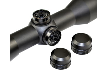 Image of Kexuan Kexuan 4X32 Compact Scope w/Picatinny Scope Rings, 1 in Tube, Mil-Dot Reticle, Black, KX4X32M-PT