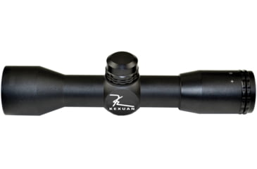 Image of Kexuan Kexuan 4X32 Compact Scope w/Picatinny Scope Rings, 1 in Tube, Mil-Dot Reticle, Black, KX4X32M-PT