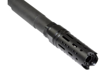 Image of Kexuan .223/5.56 Muzzle Brake for AR-15, Steel, 1//2x28, Black, MZ-25-01-B