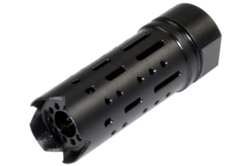 Image of Kexuan .223/5.56 Muzzle Brake for AR-15, Steel, 1//2x28, Black, MZ-25-01-B