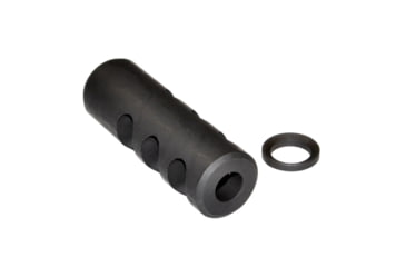 Image of Kexuan Muzzle Brake Recoil Compensator for AR-10 .LR 308, 5/8inx24 thread, Black Steel, MZ-01-02-B