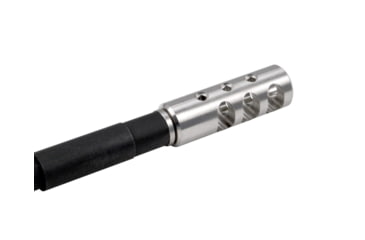 Image of Kexuan Muzzle Brake Recoil Compensator for AR-10 .LR 308, 5/8inx24 thread,, Stainless Steel, MZ-01-02-SS