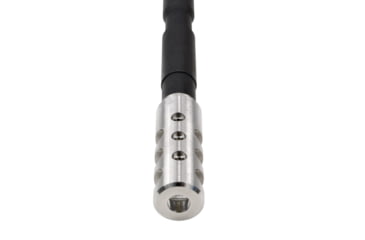 Image of Kexuan Muzzle Brake Recoil Compensator for AR-10 .LR 308, 5/8inx24 thread,, Stainless Steel, MZ-01-02-SS