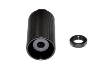 Image of Kexuan Muzzle Brake with Sound Redirect Option for AR-10 LR .308/7.62 NATO, 5/8inx24 thread, Steel with Black Phosphate Finish, MZ-04-02-B