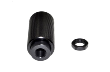 Image of Kexuan Muzzle Brake with Sound Redirect Option for AR-10 LR .308/7.62 NATO, 5/8inx24 thread, Steel with Black Phosphate Finish, MZ-04-02-B