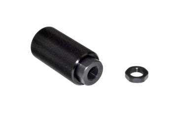 Image of Kexuan Muzzle Brake with Sound Redirect Option for AR-10 LR .308/7.62 NATO, 5/8inx24 thread, Steel with Black Phosphate Finish, MZ-04-02-B