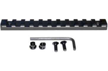 Image of Kexuan Picatinny Rail Section for KeyMod Style Mounts, 11 Slot, Black, RL-KM11