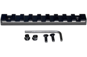 Image of Kexuan Picatinny Rail Section for KeyMod Style Mounts, 9 Slot, Black, RL-KM9