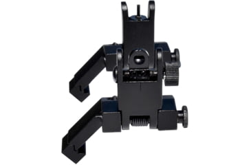 Image of Kexuan Rapid Transition 45 degree Offset Flip-Up Sights, Aluminum Front &amp; Rear Set, Black, MAFRS04
