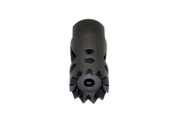 Image of Kexuan Steel Competition Grade Muzzle Brake Recoil Compensator for AR-10 LR 308, 5/8inx24 thread, Gunmetal Black, MZ-09-02-B