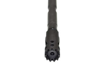 Image of Kexuan Steel Competition Grade Muzzle Brake Recoil Compensator for AR-15 .223, 1/2inx28 thread, Gunmetal Black, MZ-09-01-B