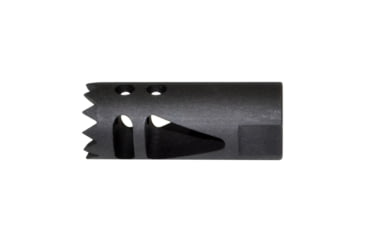 Image of Kexuan Steel Competition Grade Muzzle Brake Recoil Compensator for AR-15 .223, 1/2inx28 thread, Gunmetal Black, MZ-09-01-B