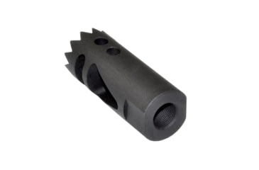 Image of Kexuan Steel Competition Grade Muzzle Brake Recoil Compensator for AR-15 .223, 1/2inx28 thread, Gunmetal Black, MZ-09-01-B