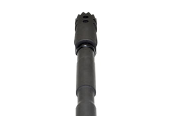 Image of Kexuan Steel Competition Grade Muzzle Brake Recoil Compensator for AR-15 .223, 1/2inx28 thread, Gunmetal Black, MZ-09-01-B