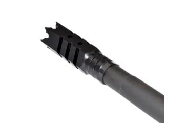 Image of Kexuan Tactical 5/8inx24 Competition Grade Muzzle Brake for AR-15, Steel with Black Phosphate Finish, MZ-05-02-B