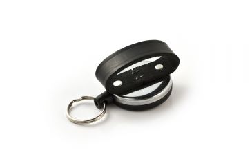 Image of Key-Bak 481B-SDLK Retractable Reel w/ 36in Kevlar Cord, 2.25in Leather Belt Loop,13oz Retraction, Split Ring 0481-716