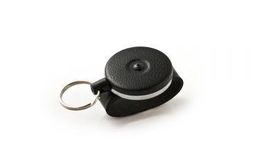Image of Key-Bak 481B-SDLK Retractable Reel w/ 36in Kevlar Cord, 2.25in Leather Belt Loop,13oz Retraction, Split Ring 0481-716