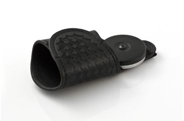Image of Key-Bak 481BP-HDK Retractable Reel w/ 48in Kevlar Cord, Black Basket-Weave Silencer w/ 2.25in Belt Loop, Split Ring 0481-838