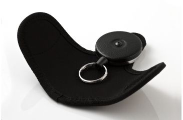 Image of Key-Bak 481BPN-SDK Retractable Reel w/ 36in Kevlar Cord, Ballistic Nylon Silencer w/ 2.25in Belt Loop,13oz Retraction,Split Ring 0481-711