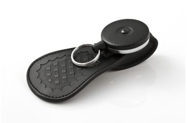 Image of Key-Bak 481BSC-HDFK Retractable Reel w/ 48in Kevlar Cord, Black Basket-Weave Flap w/ 2.25in Belt Loop, Split Ring 0481-827