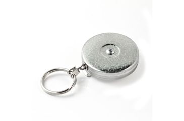 Image of Key-Bak Belt Loop Keyholder, Textured Front, Bulk, Chrome, 0003-002