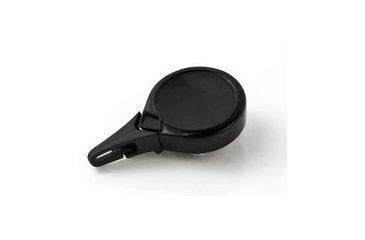 Image of Key-Bak Mini-Bak Flex-Hook ID Retractable Reel w/ 36in Nylon Cord, Steel Belt Clip, Flexible ID Flex-Hook, White 0056-105