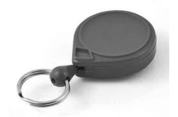 Image of Key-Bak Mini-Bak, Swivel Clip, Nylon Cord, Gray, 36in., NO KEY0024-005