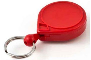 Image of Key-Bak Mini-Bak, Swivel Clip, Nylon Cord, Red, 36in., NO KEY0029-005