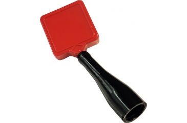 Image of Key-Bak Mini-Bak Square Pencil Pull,Swivel Clip,Nylon Cord,Red,36in., NO KEY0069-S24