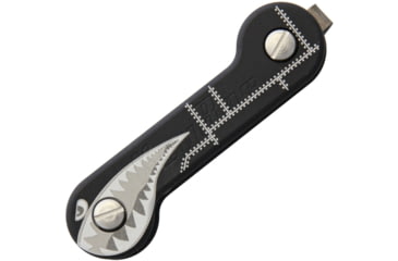 Image of KeyBar Bomber Black Anodized, 3.5 overall, AKB-BLK-BMBR