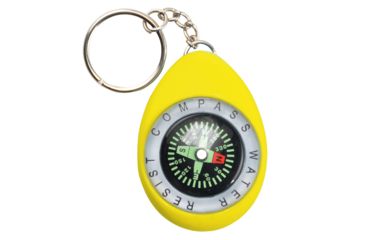 Image of KeyGear Color Compass Keychain,Yellow 50-KEY0076-06